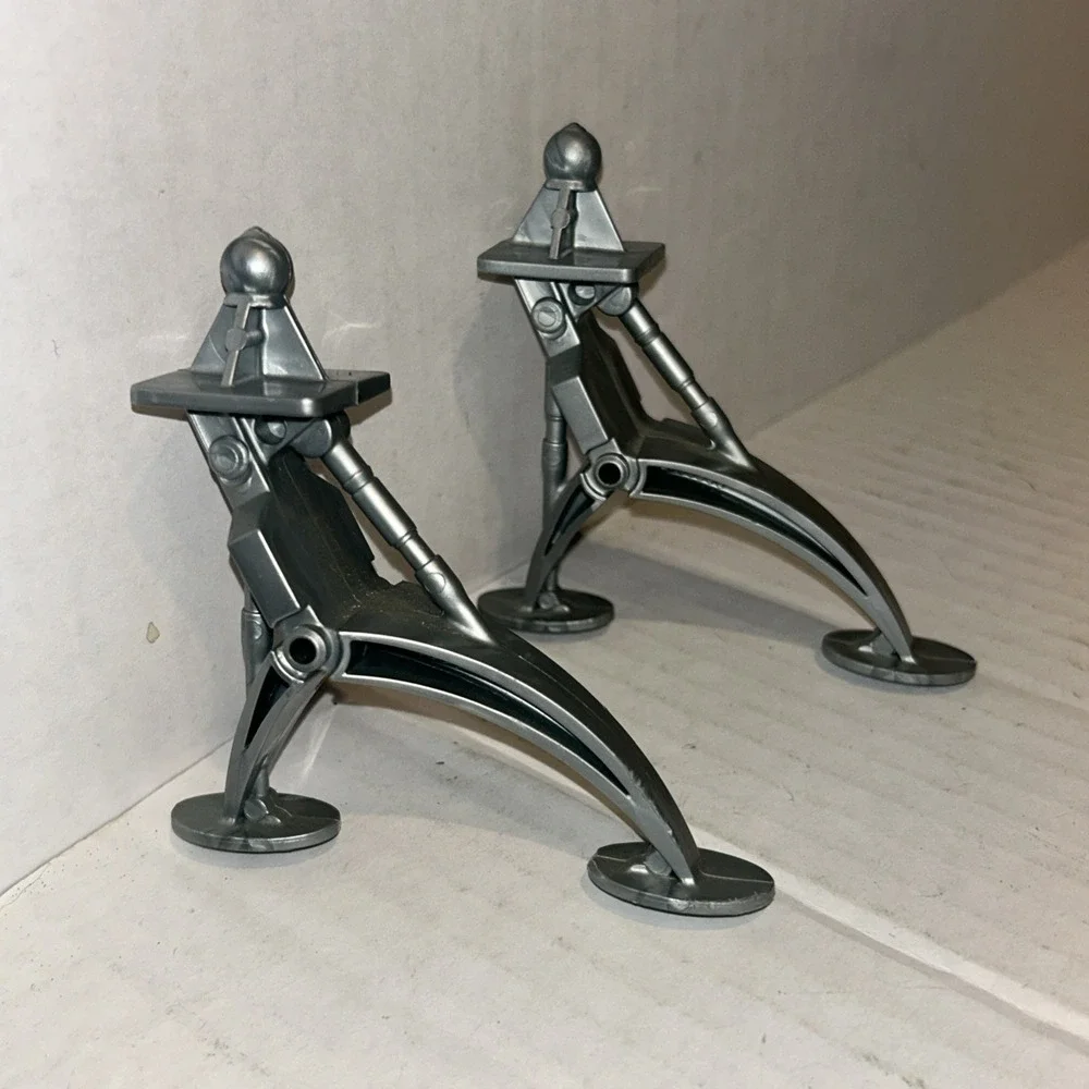 STAR WARS LANDING GEAR NABOO ROYAL STARSHIP VEHICLE PART Set Of 2 A3